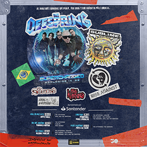 Show The Offspring Brasil 2025 - Santander na Música